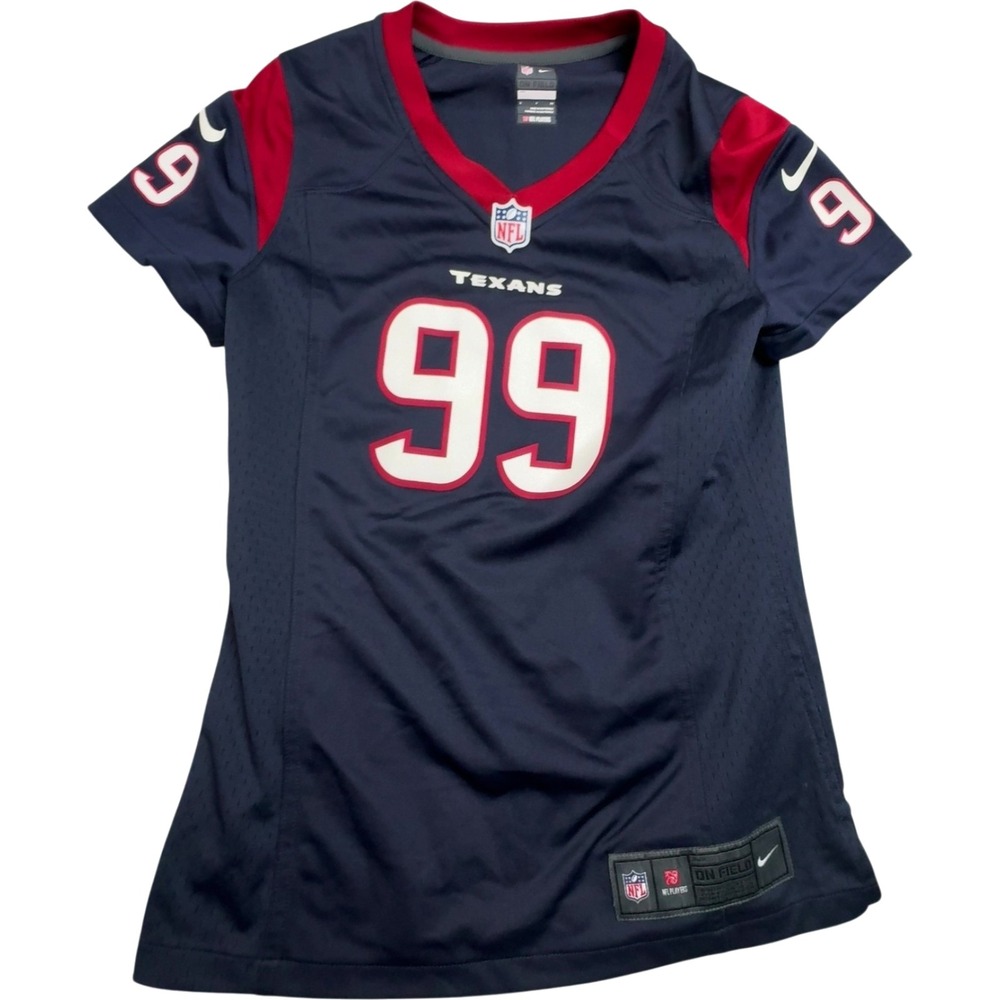 Nike Women's Small Navy Blue Houston Texans JJ Watt 99 Jersey